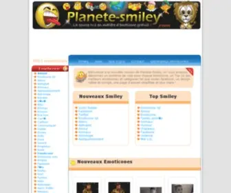 Planete-Smiley.com(Smiley Emoticone Emoji gratuit) Screenshot