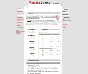 Planete-Sudoku.com(Planète Sudoku) Screenshot