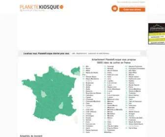 Planetekiosque.com(Planetekiosque, le guide Isère, Drôme, Ardèche, Grenoble , Valence) Screenshot