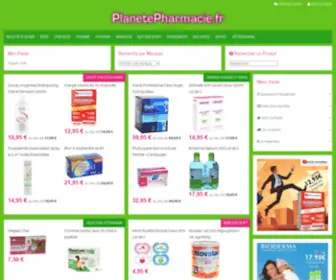 Planetepharmacie.fr(Planète) Screenshot