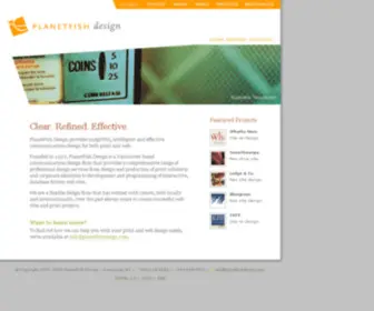 Planetfishdesign.com(Planetfishdesign) Screenshot