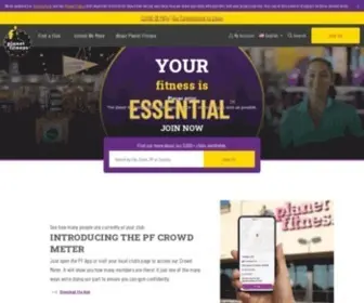 Planetfitness.com(Planet Fitness) Screenshot