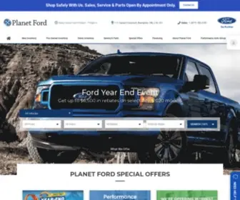 Planetford.ca(Planet Ford) Screenshot