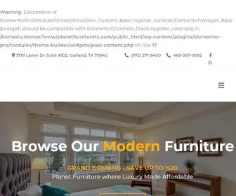 Planetfurnituretx.com(Planet Furniture) Screenshot