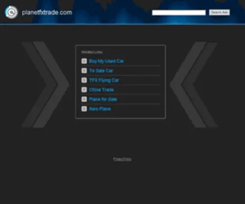 PlanetfXtrade.com(Planet FX Trade Ltd High profits and Daily plan 7 Level Referral) Screenshot
