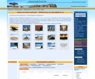 PlanetGlobal.de(Reisen & Urlaub weltweit) Screenshot