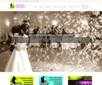 Planetgroove.biz(Sydneys Best Wedding Corporate and Party Live Covers Band for Hire and Booking) Screenshot