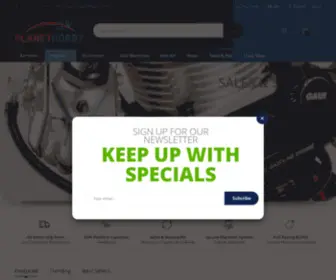Planethobby.com(NOVAROSSI World Championship Engines) Screenshot