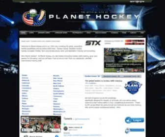 Planethockey.com(Planet Hockey) Screenshot