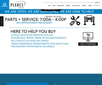 Planethonda.com Screenshot