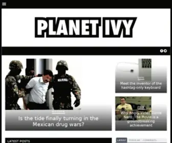Planetivy.com(Planet Ivy) Screenshot