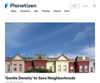 Planetizen.com(Urban Planning News) Screenshot
