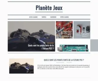 Planetjeux.net(Planète Jeux) Screenshot