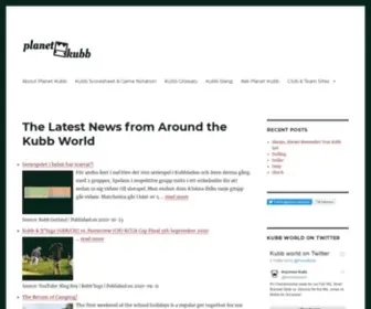 Planetkubb.com(Planetkubb) Screenshot