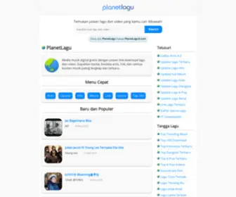 Planetlagu.site(Planetlagu site) Screenshot