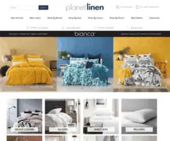 Planetlinen.co.nz(Planet Linen NZ) Screenshot