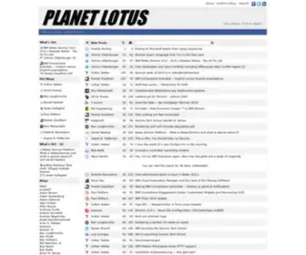 Planetlotus.org(Planet Lotus) Screenshot