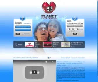 Planetlovematch.com(Online Dating Website Planet Love Match) Screenshot