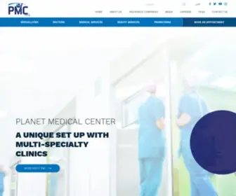 Planetmedicalcenter.com(PLANET MEDICAL CENTER) Screenshot