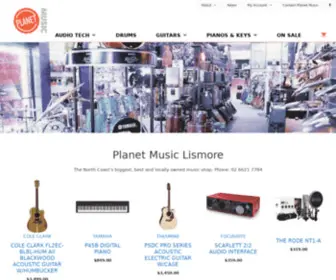 Planetmusic.com.au(Planet Music) Screenshot