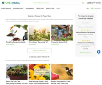 Planetnatural.com(With 25+ years of experience Planet Natural) Screenshot