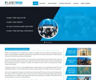 Planetone-Group.com(Planet One Group) Screenshot