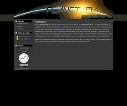 Planetopia.cz(Evoluce) Screenshot