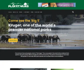 Planetparks.com(Planet Parks) Screenshot