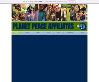 Planetpeaceful.org(HOME) Screenshot