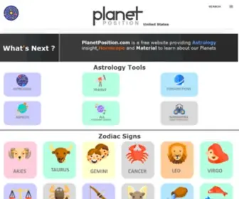 Planetposition.com(Planet Position) Screenshot