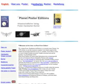 Planetposter.de(Planet Poster Editions) Screenshot