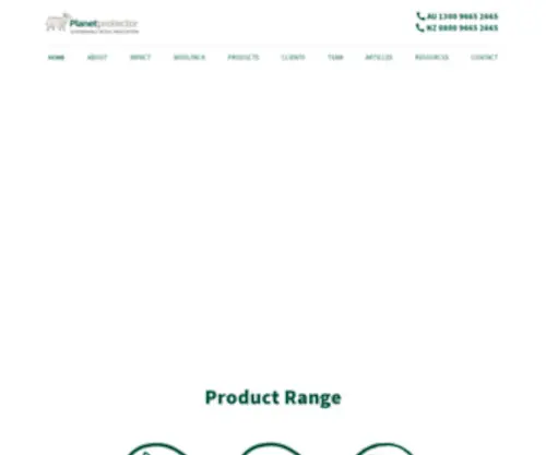 Planetprotectorpackaging.com(Woolpack Insulated Solutions by Planet Protector Packaging) Screenshot