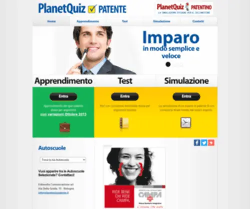 PlanetQuiz.it(Nuovi Quiz Patente) Screenshot