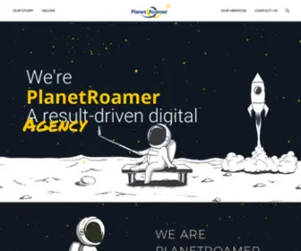 Planetroamer.com(ROI-driven digital marketing agency, Singapore) Screenshot