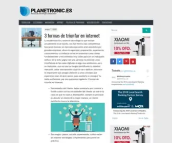 Planetronic.es(Revista) Screenshot