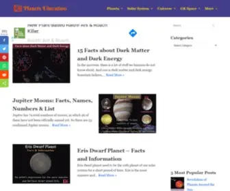 Planetseducation.com(Planets Education) Screenshot