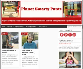 Planetsmarty.com(Planet Smarty Pants) Screenshot
