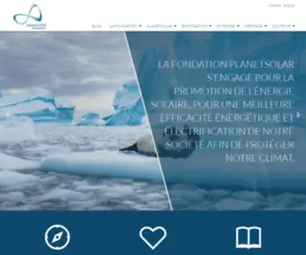 Planetsolar.swiss(Fondation PlanetSolar) Screenshot