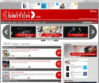 Planetswitch.de(Dein Nintendo Switch Magazin) Screenshot