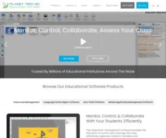 Planetteched.com(Educational Software Distributor Company USA and Canada) Screenshot