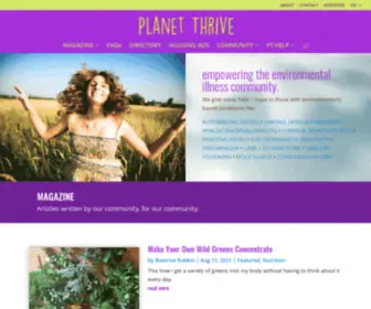 Planetthrive.com(Planet Thrive) Screenshot