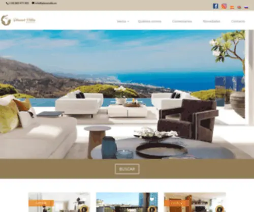 Planetvilla.es(Agencia Inmobiliaria) Screenshot