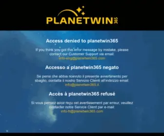 Planetwin2014.com(Planetwin365) Screenshot