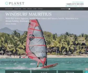 Planetwindsurfholidays.com(Windsurfing Holidays) Screenshot