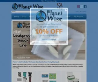 Planetwiseinc.com(Planet Wise) Screenshot