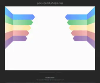 Planetworkshops.org(グリーングロワーズ) Screenshot