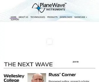 Planewave.com(PlaneWave Instruments) Screenshot