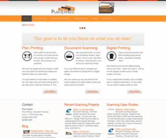 Planexpress.com.au(Plan Printing) Screenshot