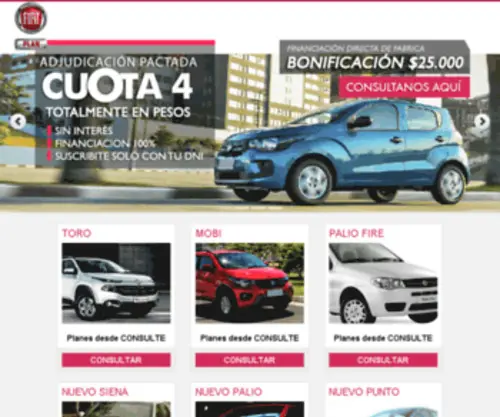 Planfiatnacional.com.ar(Fiat Plan 0 Km) Screenshot