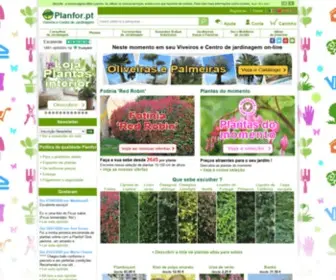 Planfor.pt(Viveiros e Centro de jardinagem on) Screenshot